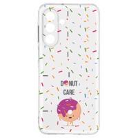 TPU Hoesje Samsung Galaxy A17 - Hoesje Donut Roze Backcover TPU Hoesje Samsung Galaxy A17 - Hoesje Donut Roze Backcover