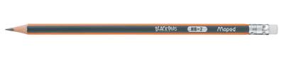 Maped potlood Black&apos;Peps 2H, met gum