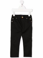 Balmain Kids jean droit à logo embossé - Noir