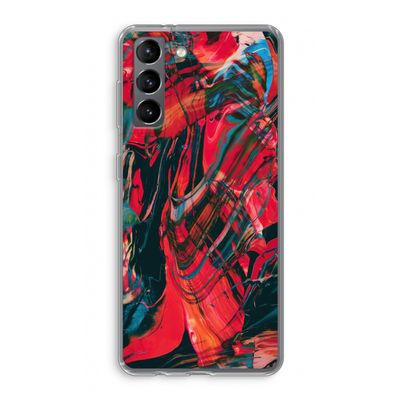Endless Descent: Samsung Galaxy S21 Transparant Hoesje