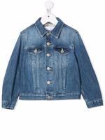 DONDUP KIDS veste en jean à simple boutonnage - Bleu