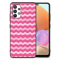 Samsung Galaxy A32 4G | A32 5G Enterprise Editie Back Case Waves Pink