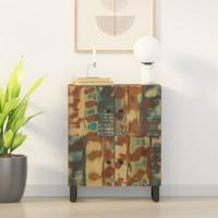 Dressoir met 4 deuren 60x33x75 cm massief gerecycled hout