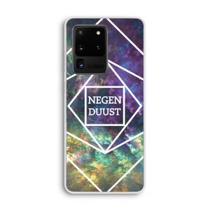 Negenduust ruimte: Samsung Galaxy S20 Ultra Transparant Hoesje