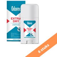 Odorex Odorex Deodorant Extra Dry - Creme Stick 40 ml. 6 x Voordeelpak Odorex Odorex Deodorant Extra Dry - Creme Stick 40 ml. 6 x Voordeelpak