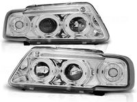 Tuning-Tec Koplampen dual halo rims voor Audi A3 8L 08 96-08 00 ANGEL EYES CHROOM - thumbnail