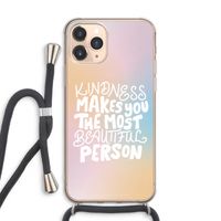 The prettiest: iPhone 11 Pro Max Transparant Hoesje met koord