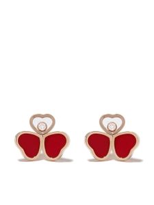 Chopard boucles d'oreilles Happy Hearts en or rose 18ct