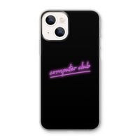 Vice Black: iPhone 13 mini Transparant Hoesje