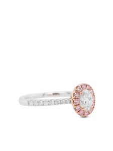 HYT Jewelry bague en or blanc 18ct à diamants - Argent