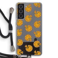 You Had Me At Pizza: Samsung Galaxy S21 FE Transparant Hoesje met koord