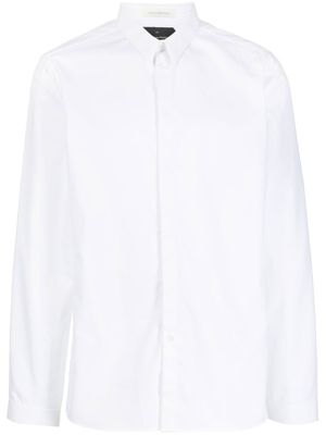 Nicolas Andreas Taralis chemise en coton à manches longues - Blanc
