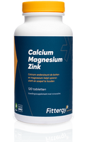 Calcium Magnesium Zink (120 tabletten) - Fittergy Calcium Magnesium Zink (120 tabletten) - Fittergy