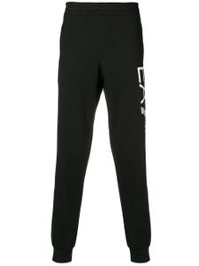 Ea7 Emporio Armani logo track pants - Noir