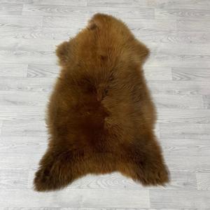 Schapenvacht Scandinavian bruin 115x75cm M