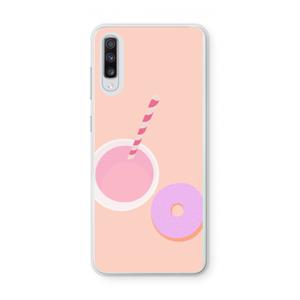 Donut: Samsung Galaxy A70 Transparant Hoesje