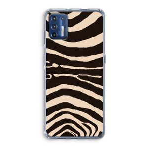 Arizona Zebra: Motorola Moto G9 Plus Transparant Hoesje