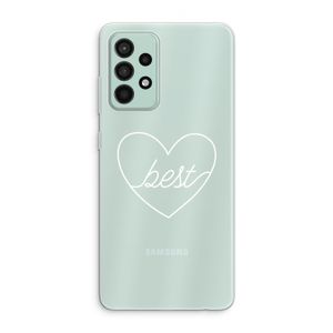 Best heart pastel: Samsung Galaxy A52s 5G Transparant Hoesje