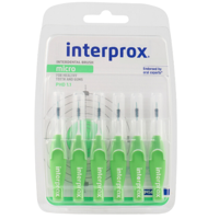 Interprox Ragers Micro Groen PHD 1.1 mm - 6 stuks