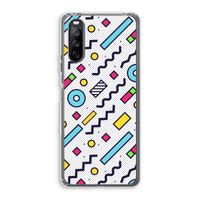 8-bit N°8: Sony Xperia 10 III Transparant Hoesje