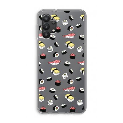 Sushi time: Samsung Galaxy A32 5G Transparant Hoesje