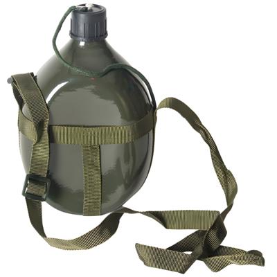 Gerimport Survival veldfles - kunststof - 1.7 liter - leger groen - veld flacon - noodpakket Gerimport Survival veldfles - kunststof - 1.7 liter - leger groen - veld flacon - noodpakket