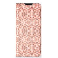 OPPO A54 5G | A74 5G | A93 5G Hoesje met Magneet Pattern Orange