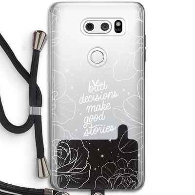 Good stories: LG V30 Transparant Hoesje met koord