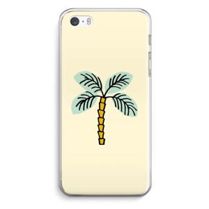 Palmboom: iPhone 5 / 5S / SE Transparant Hoesje