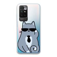 Cool cat: Xiaomi Redmi 10 Transparant Hoesje