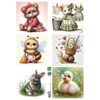 Marianne Design • knipvel cute animals by fairybells
