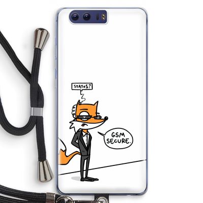 GSM secure: Honor 9 Transparant Hoesje met koord