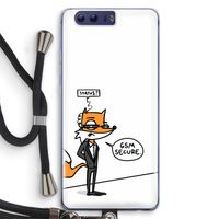GSM secure: Honor 9 Transparant Hoesje met koord
