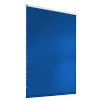 Verduisteringsrolgordijn Klemmfix donkerblauw 100 x 230 cm - thumbnail