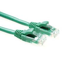 ACT Groene 10 meter U/UTP CAT6 patchkabel component level met RJ45 connectoren - thumbnail