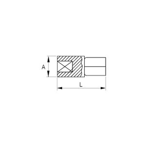 Bahco 7765 dopsleutel & dopsleutelset Stopcontactadapter