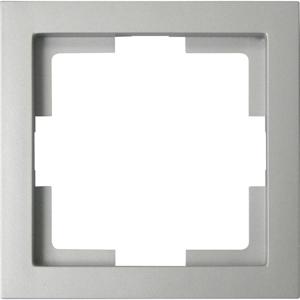 GAO EFT001silver Frame 1-voudig Modul Zilver