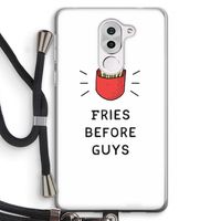 Fries before guys: Honor 6X Transparant Hoesje met koord