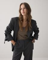 Summum Blazer Boyfriend Pinstripe 1s1263-12258 Blazers 860 Anthracite