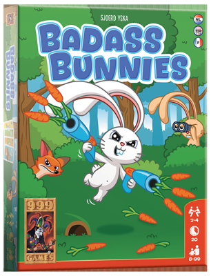 999 Games Badass bunnies kaartspel 999 Games Badass bunnies kaartspel