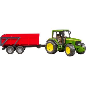 John Deere 6920 met kiepaanhanger Modelvoertuig