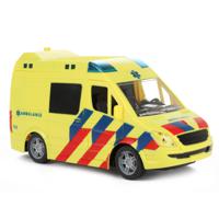 Ambulance - speelgoed auto - frictie - licht en geluid - speelgoed