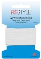 Restyle Geweven Elastiek 30 mm x 1 meter 009 Wit