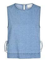 Neo Noir Top Svetlana | Dark Blue