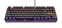 Trust GXT 834 Callaz toetsenbord Gamen USB QWERTY Engels Zwart - thumbnail
