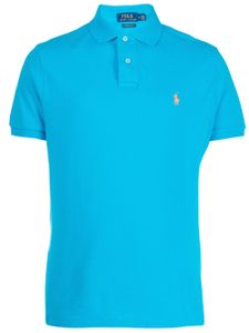 Polo Ralph Lauren polo à logo brodé - Bleu