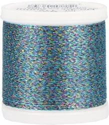 Rico Sticktwist Metallic Borduurgaren No. 40 200m 936 Rainbow/Blue