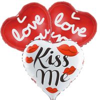 Ballontoefje Kiss me! - thumbnail