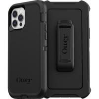 Otterbox Defender - ProPack BULK Backcover Apple iPhone 12, iPhone 12 Pro Zwart Inductieve lading, Stofdicht, Stootbestendig