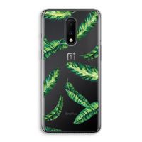 Lange bladeren: OnePlus 7 Transparant Hoesje